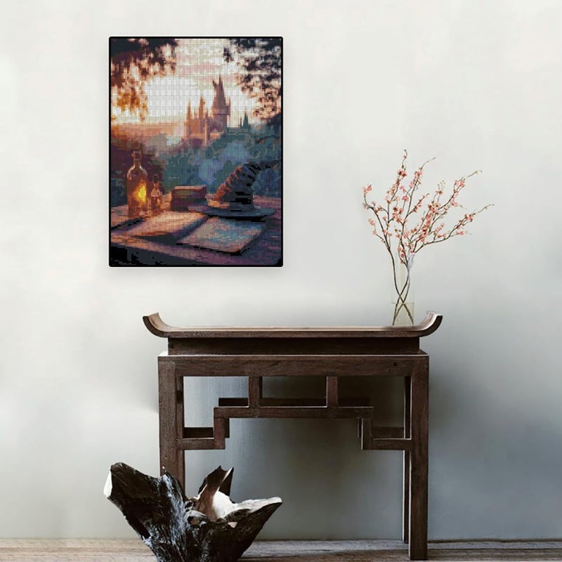 Paintcolor أطقم التطريز المتقاطع المطبوع - أطقم التطريز المتقاطع المحسوبة للمبتدئين والبالغين أنماط كرتونية التطريز المتقاطع أبعاد أطقم الفنون والحرف اليدوية - Image 3